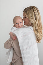 Amazing Baby Muslin Swaddle Blankets, Set of 4, Premium Cotton, Springfield, Pink