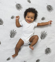 Amazing Baby Muslin Swaddle Blankets, Set of 4, Premium Cotton, Paradise, Pastel SeaCrystal