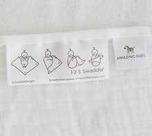 Amazing Baby Muslin Swaddle Blankets, Set of 4, Premium Cotton, Springfield, Pink