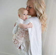Amazing Baby Muslin Swaddle Blankets, Set of 4, Premium Cotton, Springfield, Pink