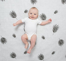 Amazing Baby Muslin Swaddle Blankets, Set of 4, Premium Cotton, Paradise, Pastel SeaCrystal